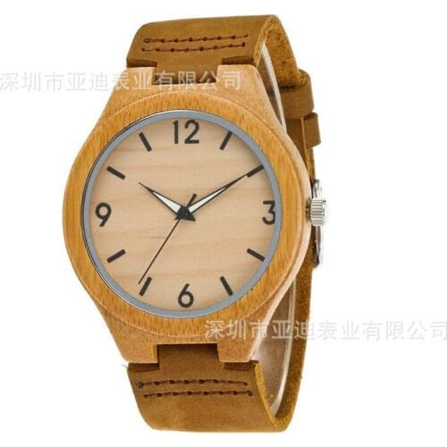 ROW42 Original grain solid wood watch bamboo Watch