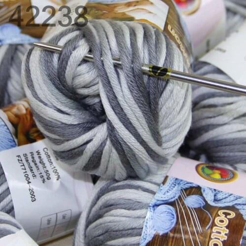 LOT Color optional 1 BallsX50g Special Thick Worsted 100% Cotton Knitting Yarn 422-38