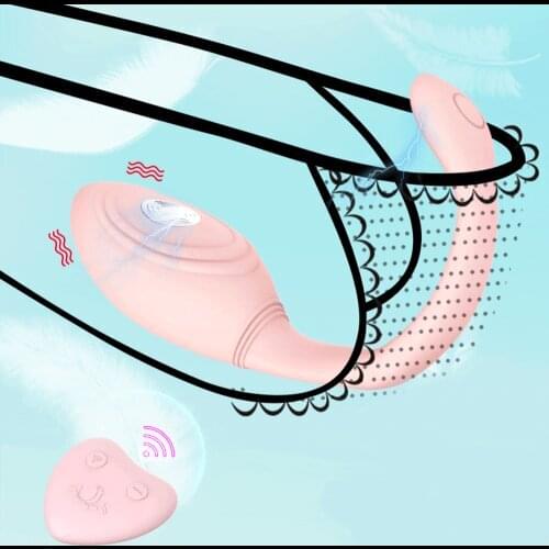 Electric Shock Vibrator for Women Wearable Panties Vibrating Egg Wireless Remote Control Jump Egg Vigina Ball Sex Toys for Women