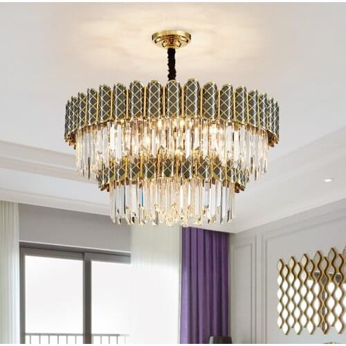 Project Stainless Steel Ring Chandelier Decorative Lighting Style Hotel Hanging Round Chandelier Lighting Pendant Indoor Light