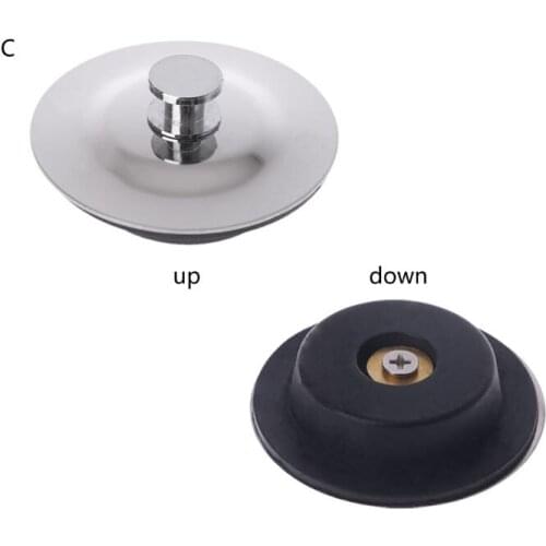 Rubber Bath Tub Sink Floor Drain Plug Water Stopper Tool for Kitchen Laundry Bathroom