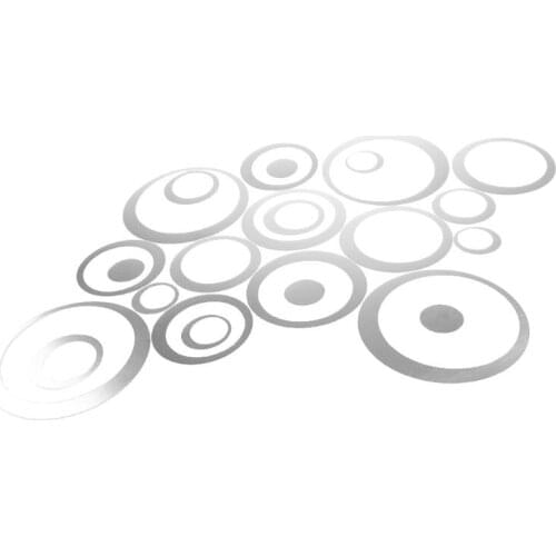 Modern Mirror Style Removable Decal Art Mural Wall Sticker Home Room DIY Decor