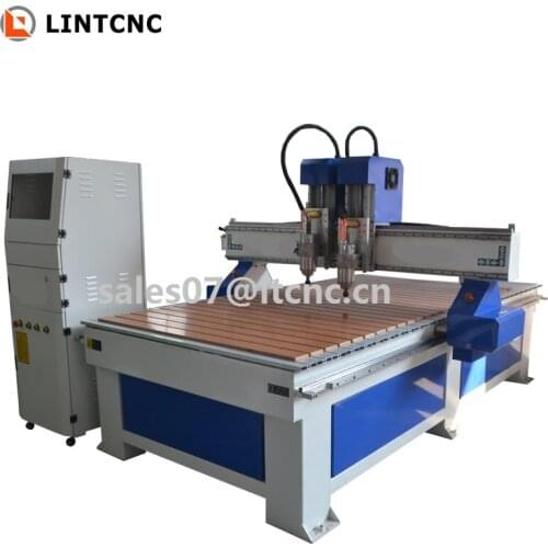 Heavy CNC Router 1325 1530 Wood 4 Axis Carving Machine with 4.5kw Spindle
