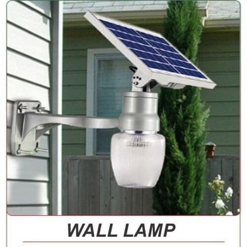 High quality LED Solar Light Outdoor Waterproof LED Solar Lamp Park Yard Garden Path Street Led Wall Lamp Remote Control lamp 1p