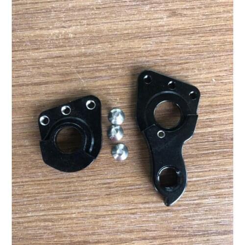 1set Cycle Bike rear gear mech derailleur hangers dropouts 2 piece kit Frame Saver + 3 screws for Boardman MTB Pro 2016