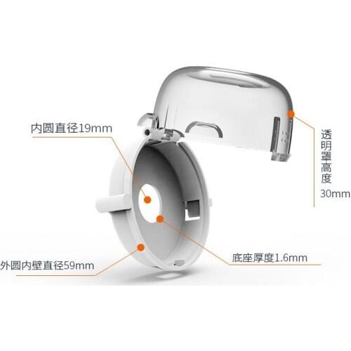 1Pc Stove Knob Covers Baby Kids Safety Oven Gas Stove Knob Protection Locks For Child Toddler Kitchen Safety 2.36X1.57inch