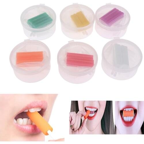2Pcs/box Hand Held Comfort Bite Orthodontic Chew Aligner Chewies Dental Orthodontic Aligner Retainer