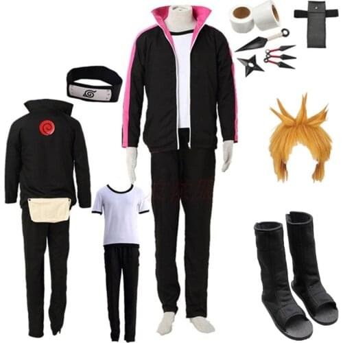Anime cosplay BORUTO Uzumaki Boruto Halloween Cosplay Costume THE MOVIE Halloween costumes