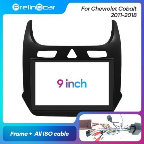 1Din 2Din Car DVD Navigation Radio Fascia Frame For Chevrolet Cobalt 2011-2018 Stereo Receiver Player Panel Dash Trim Kits