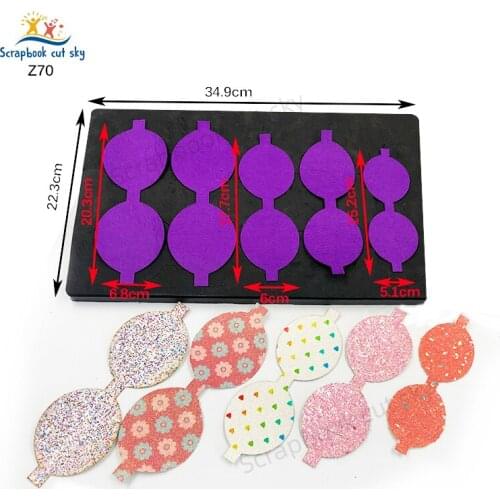 Bow DIY Z70 Muyu Wooden Mold Scrapbook Cutting Dies Suitable For eneral-Purpose Medium-Sized MachinesIn The Market