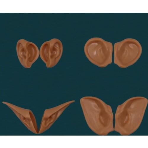 Toy Ears Toy Doll No Doll Icy White Natural Only Tan Dark Doll Ears Artificial Ears Toys Super Black Skin Dolls Accessory