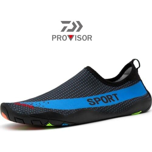 DAIWA Fishing Shoes Barefoot Water Swimming Sneakers Lightweight and Comfortable Non-slip Diving Shoes for Couples Beach Shoes