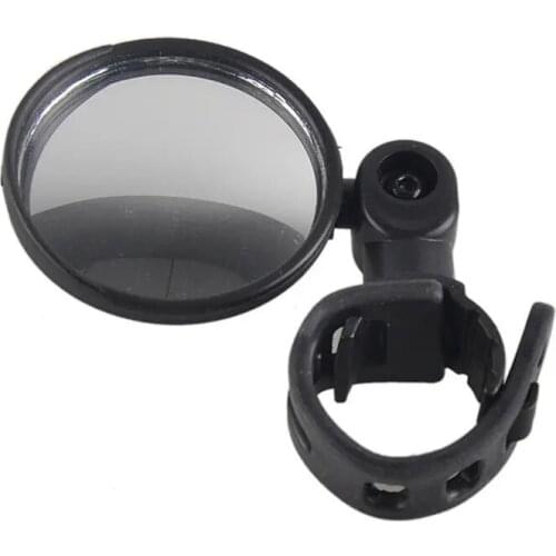 1 PC Round Cycling Bicycle Rearview Mirror Motorcycle Wide-angle Convex Flexible Rearview Mirror Adjustable Bike Accessories