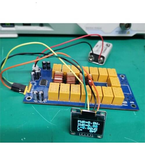 MINI 0.96 Inch OLED ATU-100 DIY Kits 1.8-50MHz ATU-100 Mini Automatic Antenna Tuner by N7DDC 7x7 Firmware Programmed