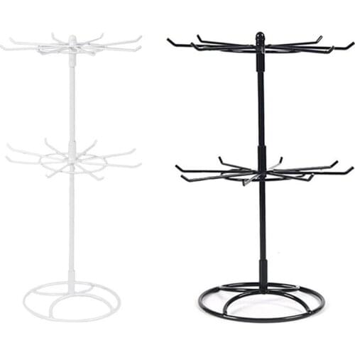 New Double Metal Jewelry Frame Earrings Necklace Bracelet Display Stand
