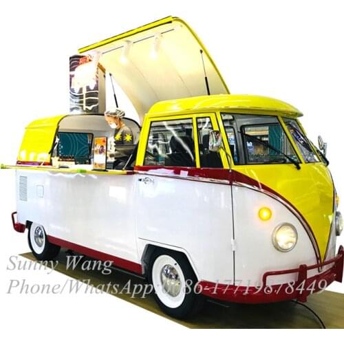 2020 New Arrival Kebab Food Van Trailer Bakery Food Cart Grilling Kiosk Electric Mobile Concession Trailer