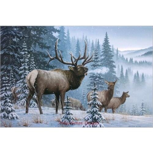 Needlework for embroidery crafts DIY DMC High Quality - Counted Cross Stitch Kits 14 ct Oil painting - Storms End