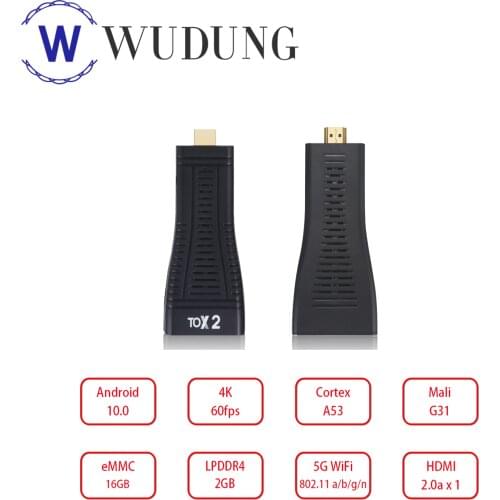 2021 Newest Tox2 Allwinner H313 Quad Core TV Prefix Android10 LDDR4 2+16GB 8K UHD Smart TV Box Support Netflix,Flixster,Youtube