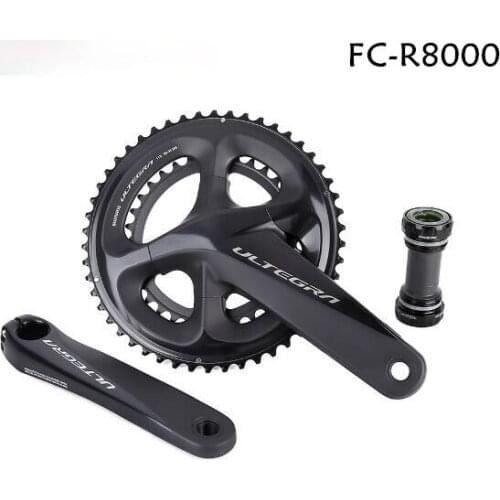 R8000 11 Speed Road Bike bicycle Crankset 170mm 172.5mm 175mm 50-34T 52-36T 53-39T with BBR60