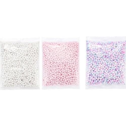 300g Fillings Pearls Beads Decoration Charms for Makeup Brush Bucket Storage Box Makeup Container Bucket Filling Pearls
