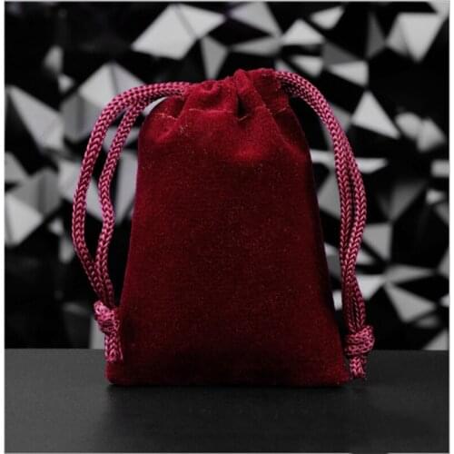 50pcs Flannelette Wedding Favor Bags Flannel Cosmetic Custom Jewelry Pouches Drawstring Bags 10x12cm 10x15cm 10x20cm 12x15cm