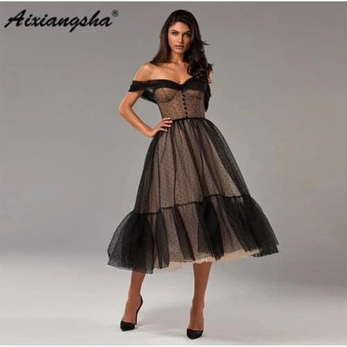 Женские платья ниже колена Aixiangsha China At AliExpress