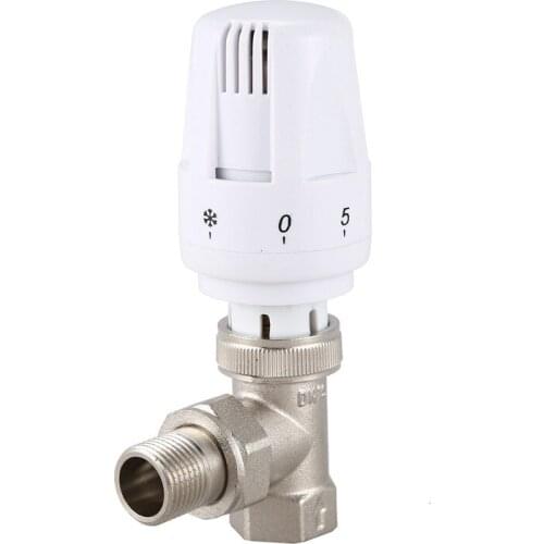 DN15 automatic temperature control valve angle floor heating and heating special valve