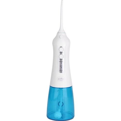 300ML Cordless Portable Teeth Cleaner, 3 Modes IPX7 Waterproof Oral Irragator Great for Travel Office Home Use