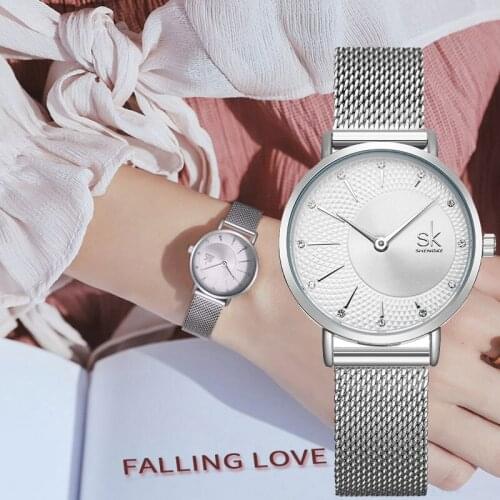 Quartz Watch Movement Classic Luxury Casual Business Japan Metal Women Watches Elegant Stainless steel Strap Japanese Watch New