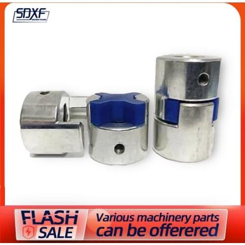 L-type three-jaw coupling, plum coupling, servo motor coupling, star coupling, high torqu L070 diameter 35 (inner hole 10 to 18)