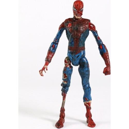 Marvel Select Zombie Captain America Spiderman Action Figure Loose