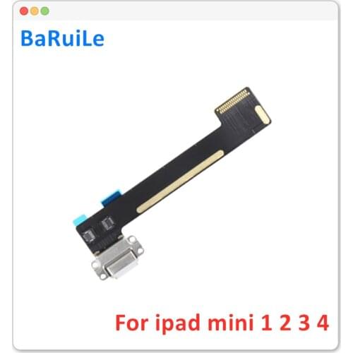 BaRuiLe 5pcs Charging Flex Cable for iPad Mini 1 2 3 4 5 Charger Port USB Dock Connector for iPad Mini 4 Replacement Parts