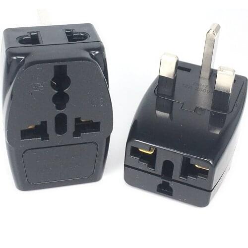 Ireland/Singapore/UK Travel Adapter Type G 3 Way Multi Outlet For EU/AU/US/Schuko/Japan...World Plug Ac100~250V 13Amp