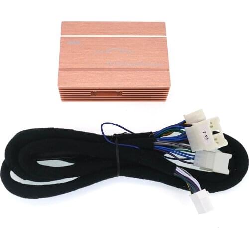 ISO wiring harness cable Car DSP Amplifier 4X150W support PC tool 31 EQ android APP bluetooth lossless USB music