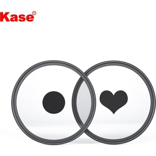 Kase Mirror Filter With Adapter Ring Kit for Creating Donut Bubble-shape Effect Bokeh