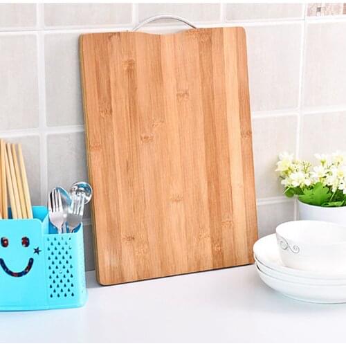 Chinese Kitchen Cutting Board Large Thick Bamboo Cutting Board Solid Wood Knife Board Fruit Cutting Board Stall Bamboo Cutting