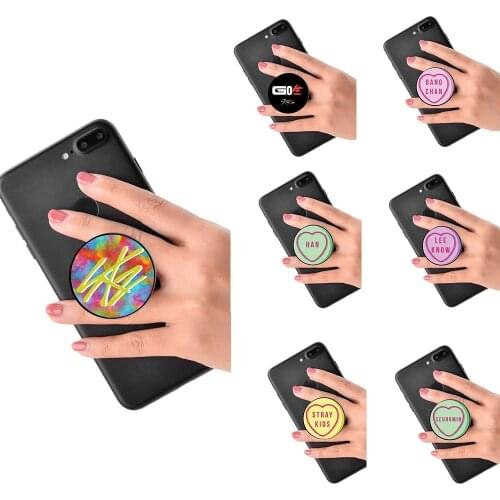 KPOP Stray Kids Bangchan Felix IN Changbin Hyunjin Han Lee Know Seungmin GO Live Mobile Telephone Stand STEP OUT Phone Stand New