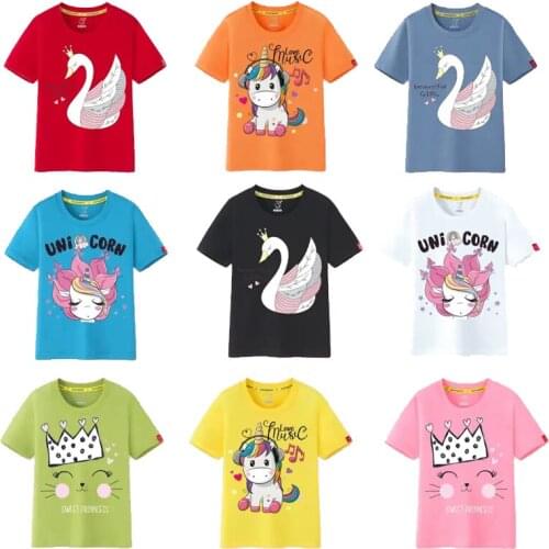 Meninos t camisa meninas crianças crianças topos algodão roupas de manga curta verão roupas impressão dos desenhos animados t br