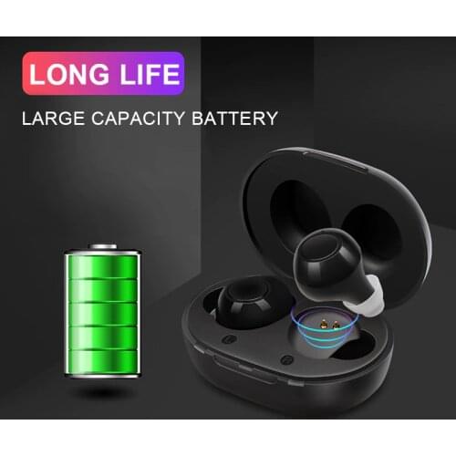 1 Pair 2020 cheap USB Rechargeable Mini In Ear Portable Invisible Hearing Aids Adjustable Tone Sound Amplifier For Deaf Elderly