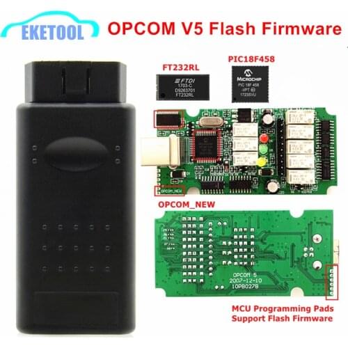 Newest OPCOM V1.99 V1.95 V1.78 V1.70 V1.65 V1.65 Firmware PIC18F458&FTDI Chip OP COM 1.95 CAN-BUS Scan OP-COM Free Shipping