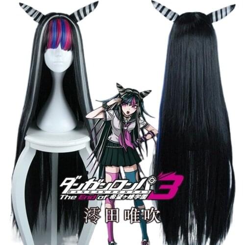 New Danganronpa Mioda Ibuki Animation Peripherals Cosplay Long Heat Resistant Synthetic Fashion Hair Halloween Party Wigs