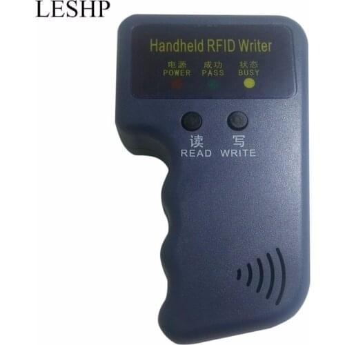 LESHP Handheld 125KHz EM4100 RFID Copier Writer Duplicator Programmer Reader 20000 times Writer for EM4305 T5577 CET5200 EN4305