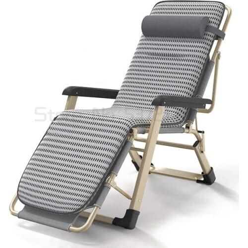 Recliner folding lunch break nap office artifact bed balcony household leisure back sofa chair