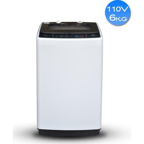 Washing machine 6KG wave top opening full automatic marine washing machine 110V / 220V large capacity washing machine
