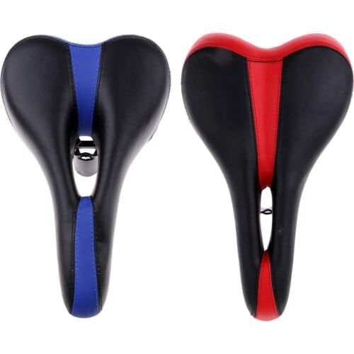 Comfortable Bike Seat, Extra Wide and Padded Bicycle Saddle, Universal Bike Seat Replacement