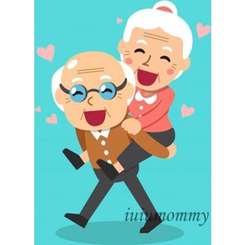 Grandmother and grandfather Scrapbooking Die Cutting Embossing Scrapbooking Dies Metal Nouveau Arrivage 2020