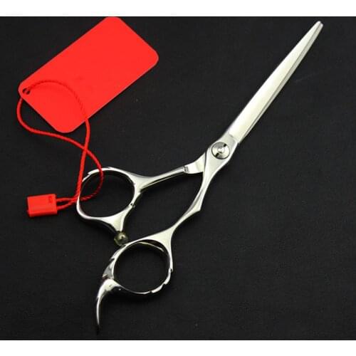 Upscale professional 5.5 inch 440c 9cr13 hair scissors makeup shears cutting barber hair clipper scissor hairdressing scissors