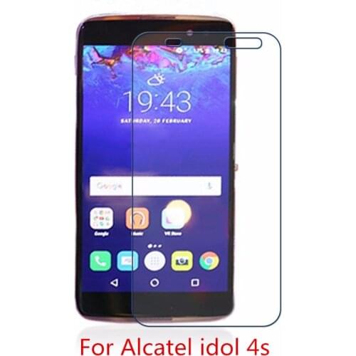 For Alcatel One Touch Idol 4 (5.2"inch) Tempered Glass Screen Protector 2.5D 9H Protective Film For Alcatel Idol 4 4S Guard