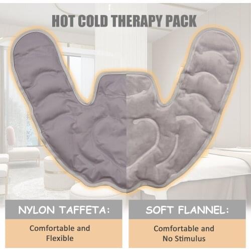 3 in 1 Hot Cold Therapy Reusable Tight Neck Shoulder Back Muscles Joints Pain Relief Brace Support Health Care