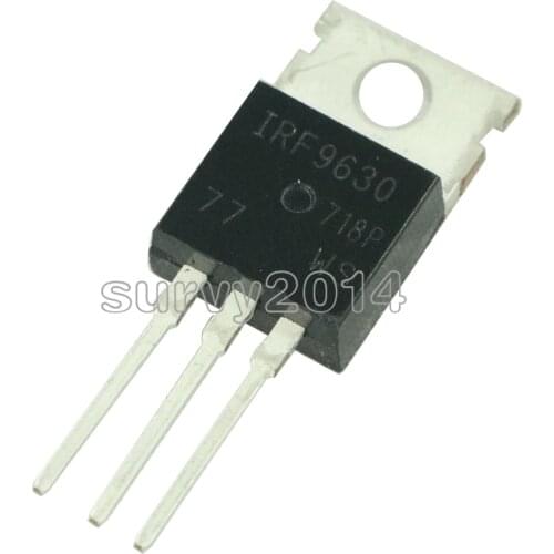 5PCS Original IRF9630 IRF9630PBF P-Channel MOSFET 200V 6.5A TO-220